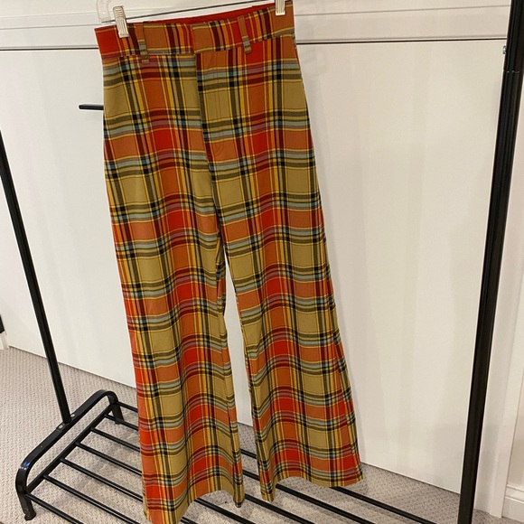 Free people plaid trousers - Picture 3 of 5